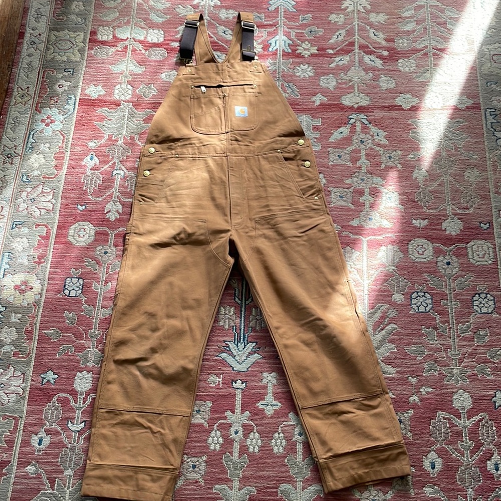 Carhartt 38x30 MEN'S BIB OVERALL - RELAXED FIT - DUCK